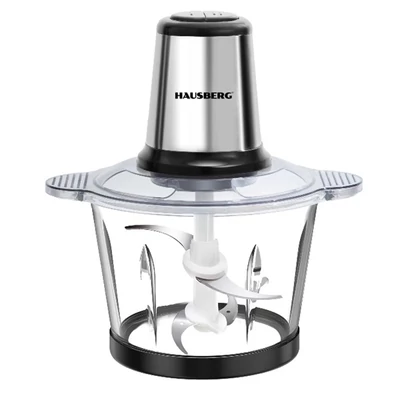 Hausberg HB-4505IN(4) 400W ezüst konyhai aprító réz motorral