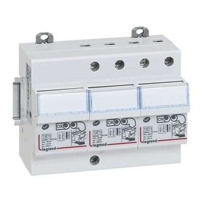 Legrand 003953 Lexic 4P 12kA komplett túlfeszültség-levezető