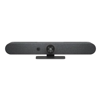 Logitech Rally Bar Mini (3840x2160 képpont, 90°-os látótér, mikrofon, Ultra HD) grafitszürke webkamera