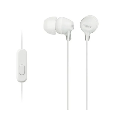 Sony MDREX15APW.CE7 mikrofonos fehér fülhallgató
