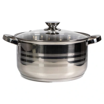 TOO LP-7170-7L prémium rozsdamentes edény 7,2 liter fazék/lábas+fedő 26 x 14cm