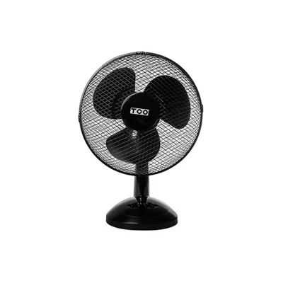 TOO FAND-30-201-B FJORD fekete, 30 cm, sebességfokozat száma:3, 45 W, asztali ventilátor