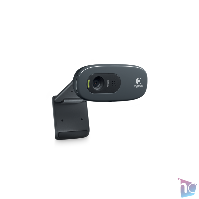 Logitech Webkamera - C270 (1280x720 képpont, 3 Megapixel, USB 2.0, univerzális csipesz, HD, mikrofon)
