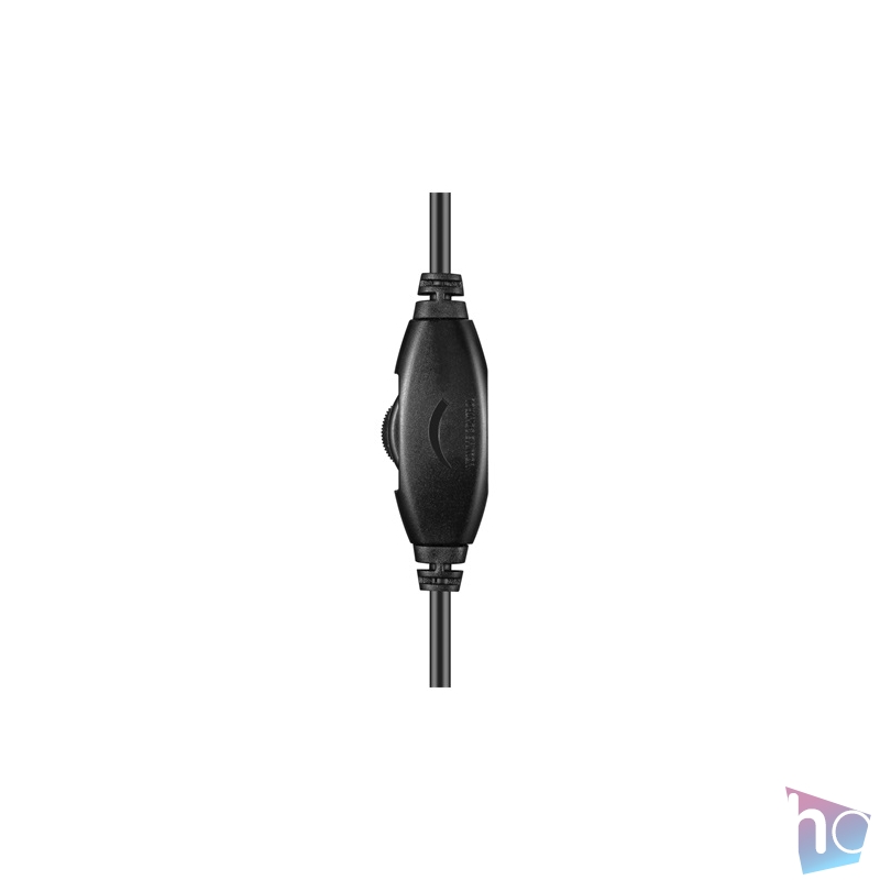 Sandberg Fejhallgató - MiniJack Chat Headset (mikrofon; 3,5mm jack; hangerő szabályzó; 1,8m kábel; fekete)