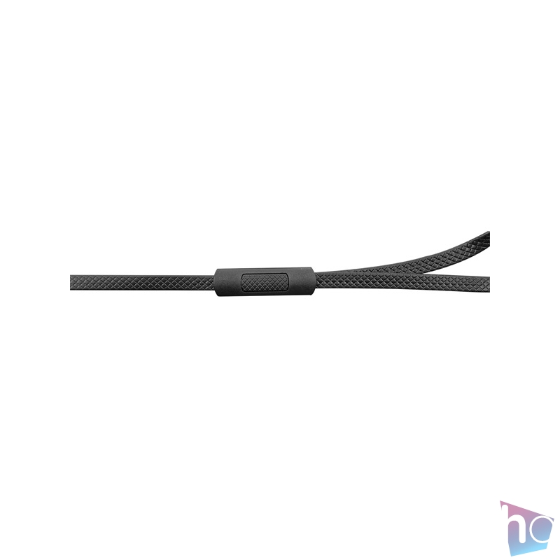 Snopy Fejhallgató - SN-101 BONNY Black (stereo, mikrofon, 3.5mm jack, hangerőszabályzó, 1m kábel, fekete)