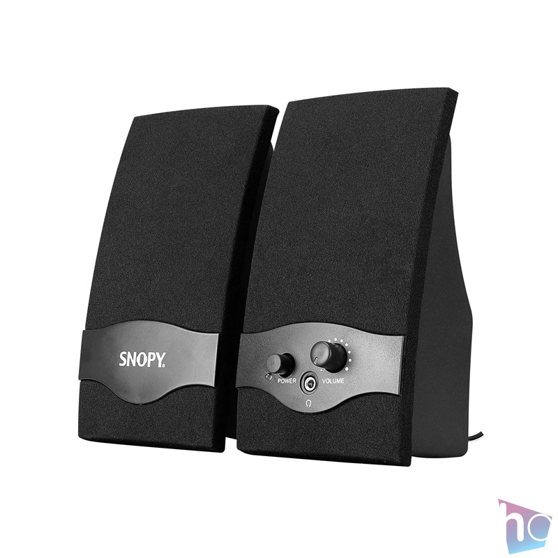 Snopy Hangszóró 2.0 - SN-84  (2W RMS; hangerőszabályzó; 3,5mm jack; USB)