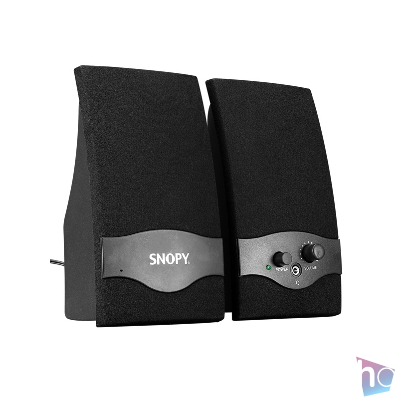 Snopy Hangszóró 2.0 - SN-84  (2W RMS; hangerőszabályzó; 3,5mm jack; USB)