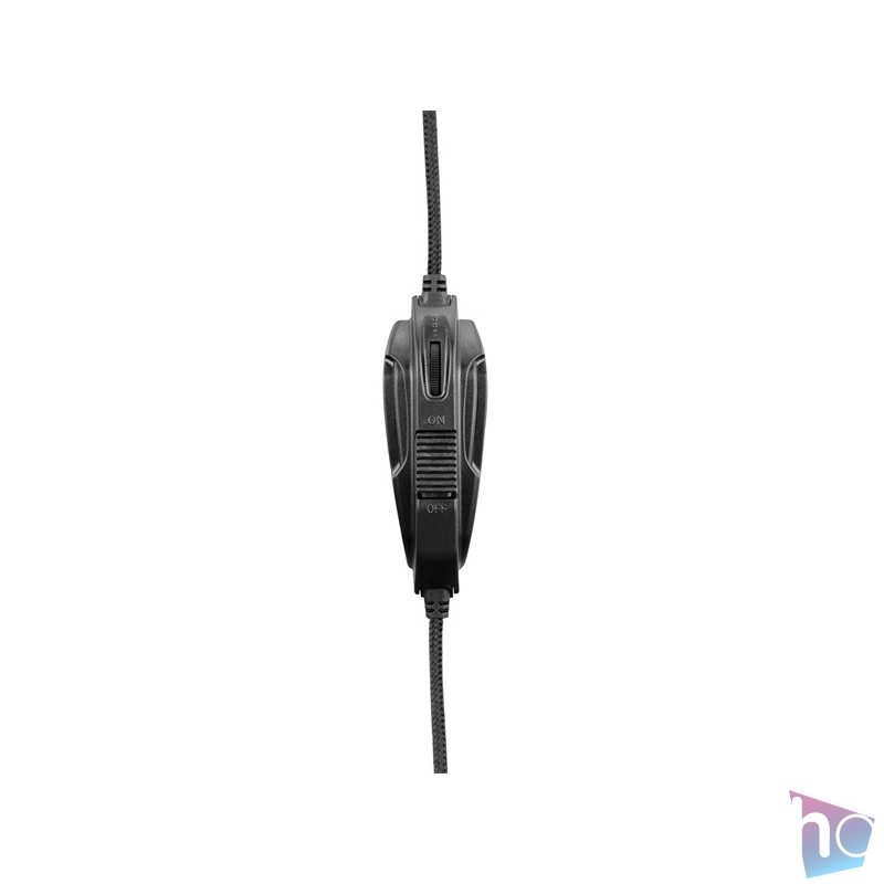 Snopy Fejhallgató - SN-8800 GAMETIME (fekete mikrofon, 3.5mm jack, hangerőszabályzó, nagy-párnás, 2.2m kábel)