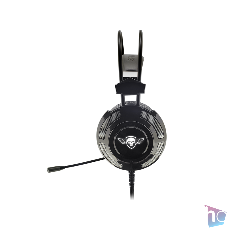 Spirit of Gamer Fejhallgató - ELITE-H70 Black (7.1, mikrofon, USB, hangerőszabályzó, nagy-párnás, 2.4m kábel, fekete)