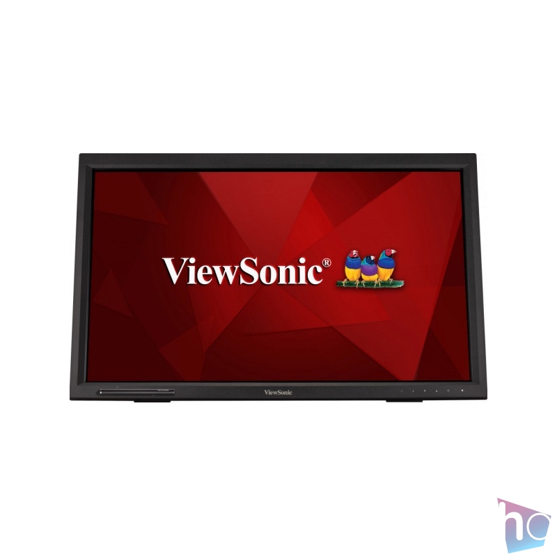 ViewSonic Portable Monitor 23,6" - TD2423 (VA,16:9, 1920x1080, 10 point Touch, 5ms, 250cd/m2, VGA, DVI, HDMI, USB, SPK)