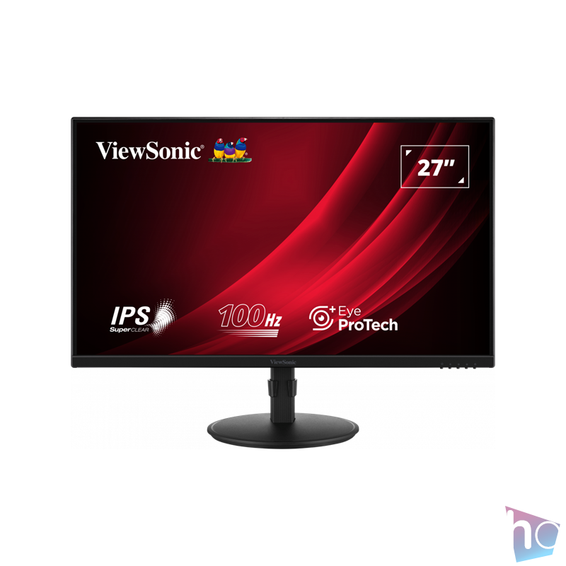 ViewSonic Monitor 27" - VG2708A (IPS, 100Hz 16:9, FHD, 5ms, 250cd/m2, D-sub, HDMI, DP, VESA, SPK, mag.áll, pivot)