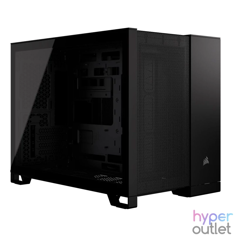 Corsair 2500D Airflow Tempered Glass Black gépház