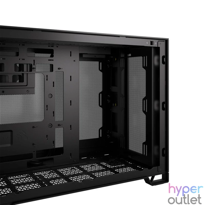 Corsair 2500D Airflow Tempered Glass Black gépház