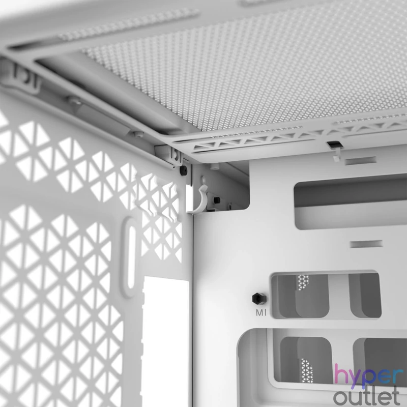 Corsair 2500X Tempered Glass White gépház
