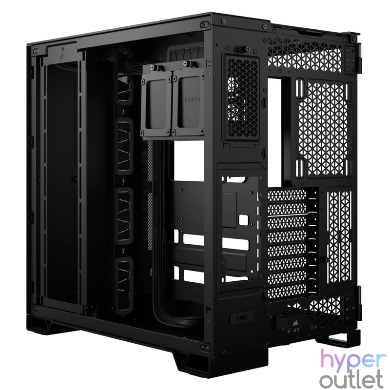 Corsair 6500D Airflow Tempered Glass Black gépház
