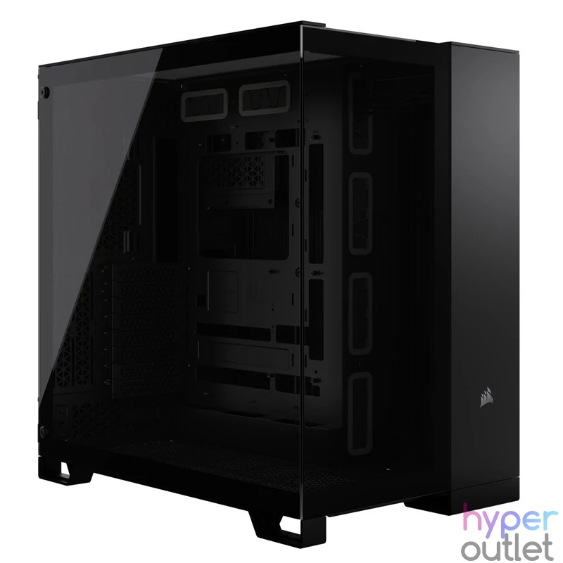 Corsair 6500X Tempered Glass Black gépház