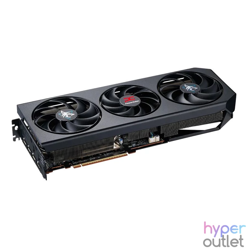 PowerColor RX9070 XT 16GB DDR6 Hellhound videókártya