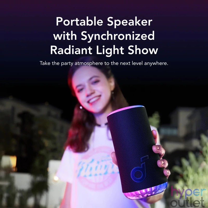 Soundcore Glow Bluetoot Speaker Black hangszóró