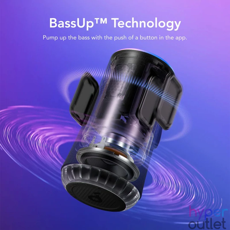 Soundcore Glow Bluetoot Speaker Black hangszóró