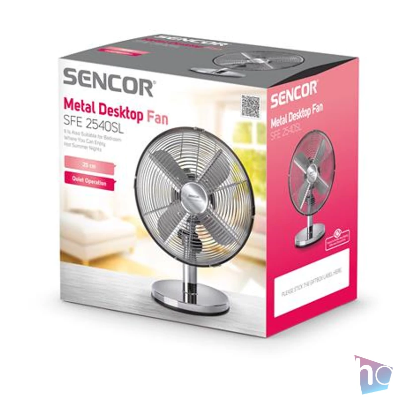 Asztali ventilátor, SENCOR "SFE 2540SL"
