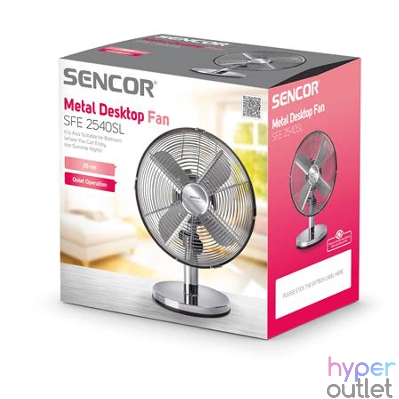 Asztali ventilátor, SENCOR "SFE 2540SL"