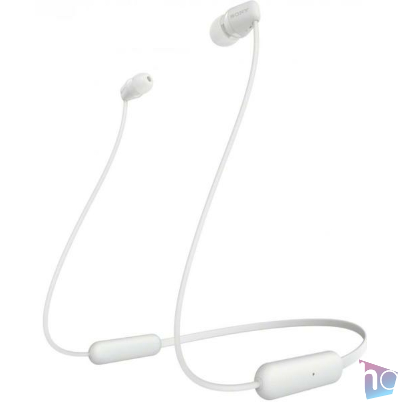 WI-C200W fehér Fülhallgató, Bluetooth,  headset