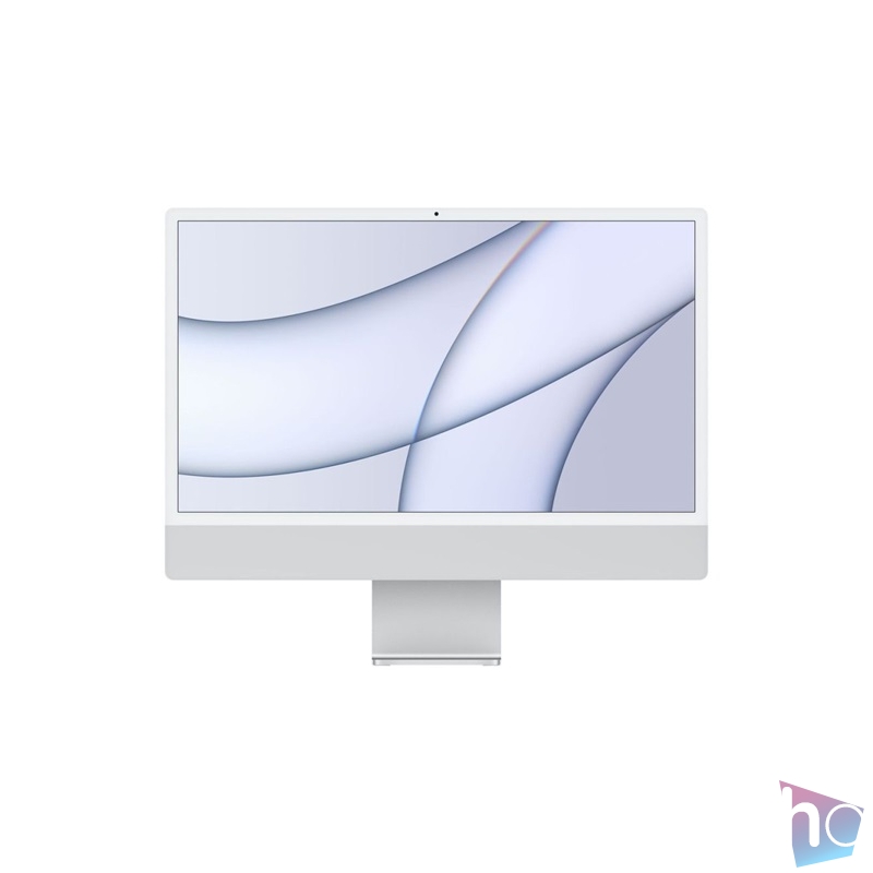 Apple iMac 24" Retina/M1 chip 8 magos CPU és GPU/8GB/256GB SSD/ezüst/All-in-One számítógép