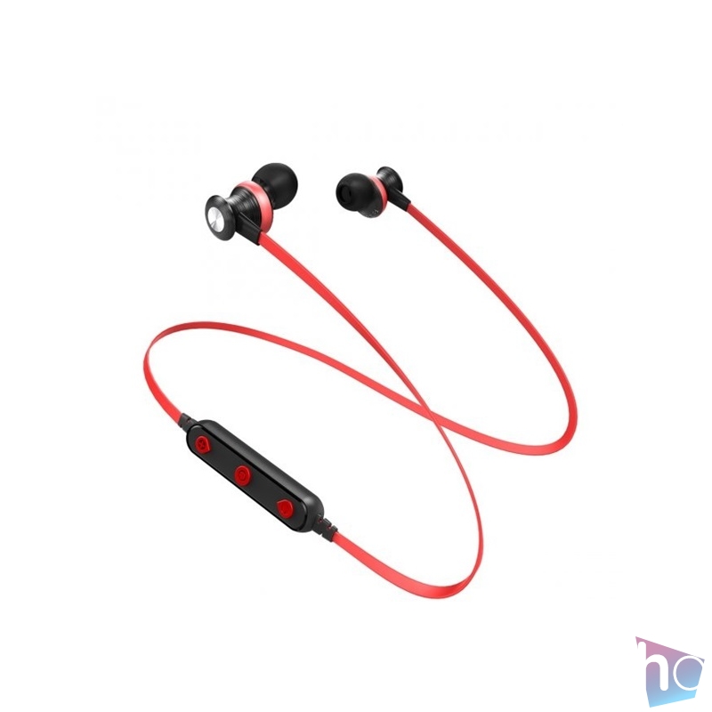 AWEI B980BL In-Ear Bluetooth piros fülhallgató