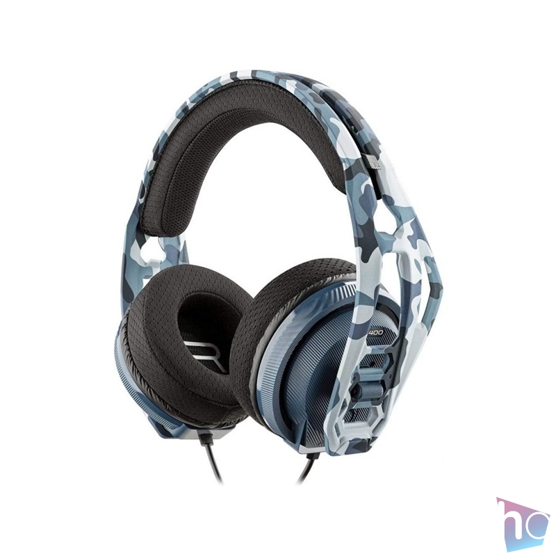 BigBen Nacon RIG 400 HS PS4 kék terepmintás headset