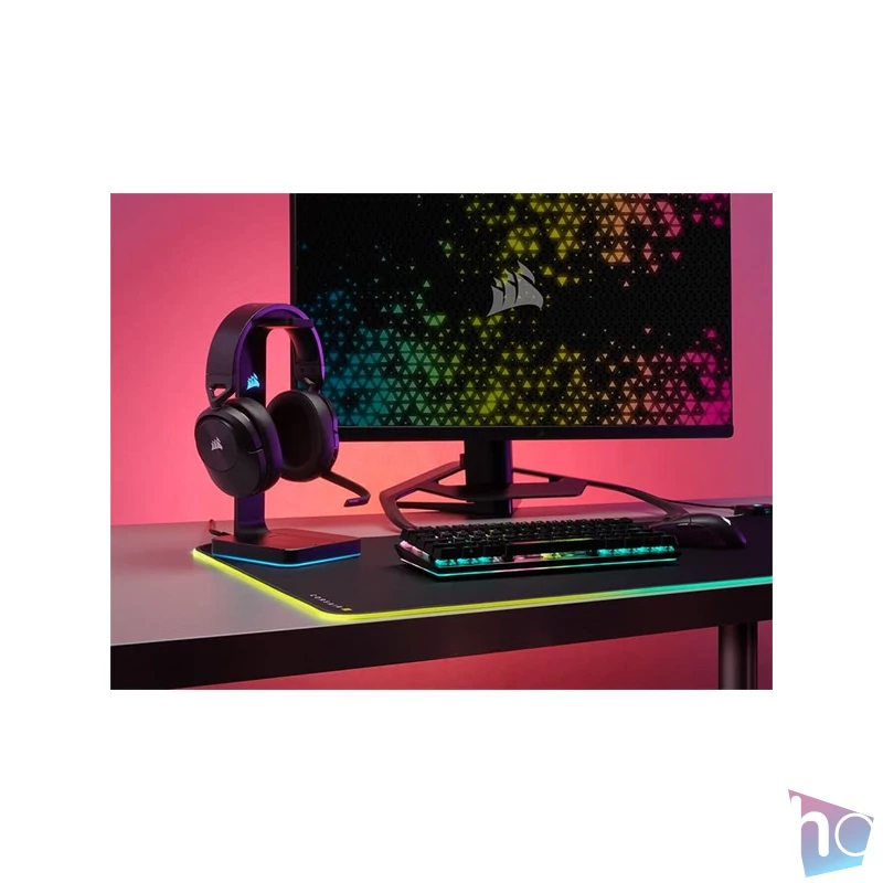 Corsair HS55 vezeték nélküli fekete gamer headset