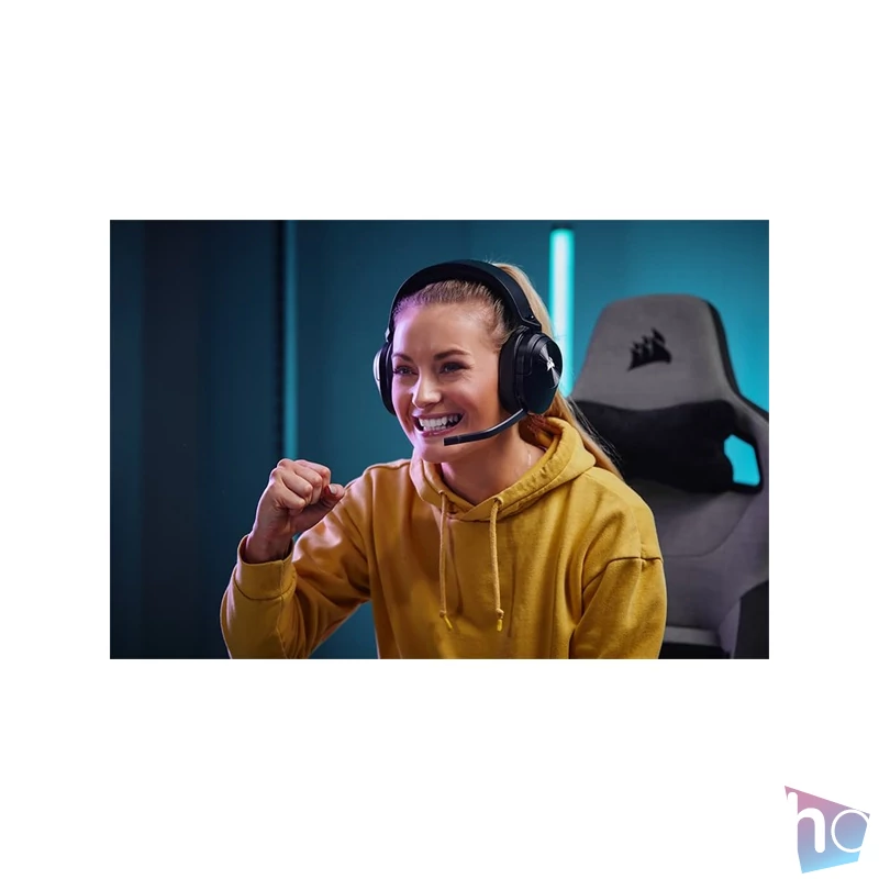 Corsair HS55 vezeték nélküli fekete gamer headset