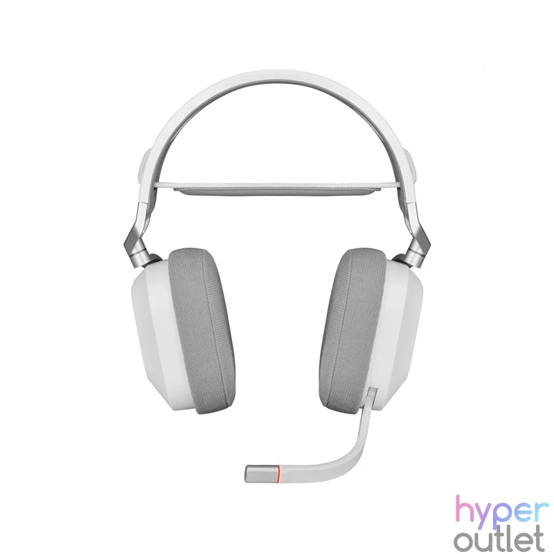 Corsair HS80 RGB vezeték nélküli fehér gamer headset