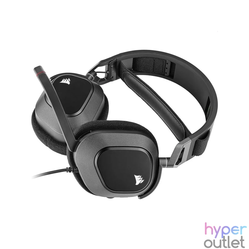 Corsair HS80 RGB USB 7.1 fekete gamer headset