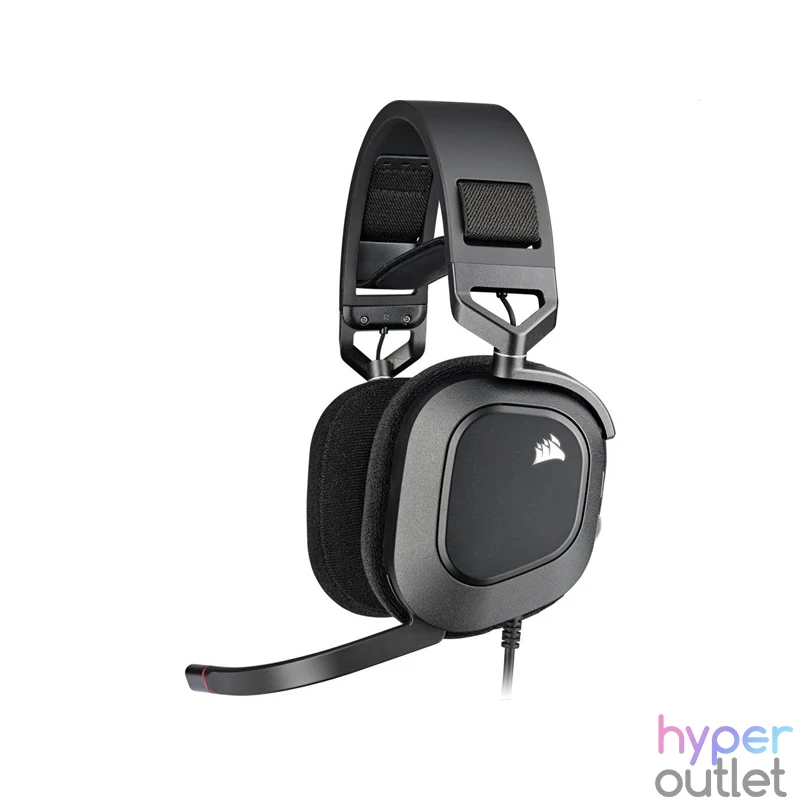 Corsair HS80 RGB USB 7.1 fekete gamer headset