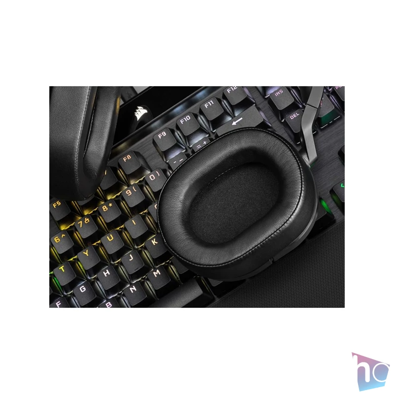 Corsair HS55 Stereo fekete gamer headset