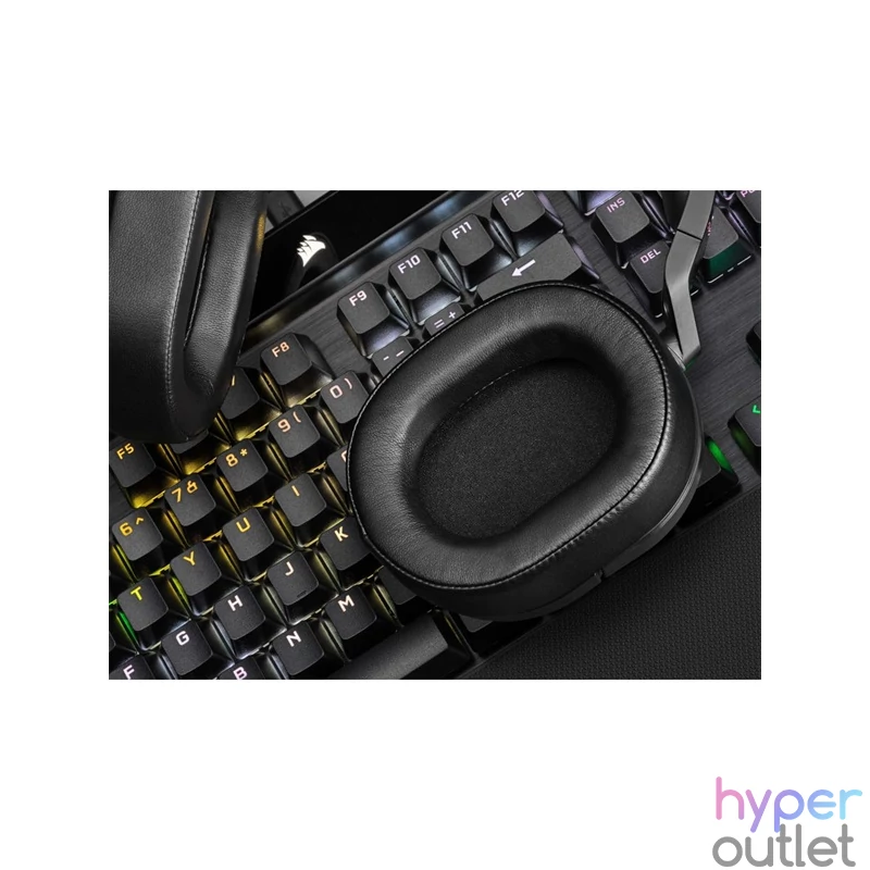 Corsair HS55 Stereo fekete gamer headset