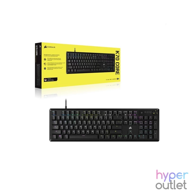 Corsair K70 RGB CORE gamer billentyűzet