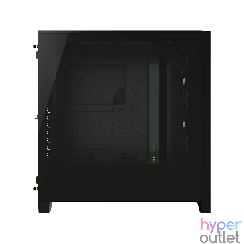 CORSAIR iCUE 4000X RGB fekete számítógépház
