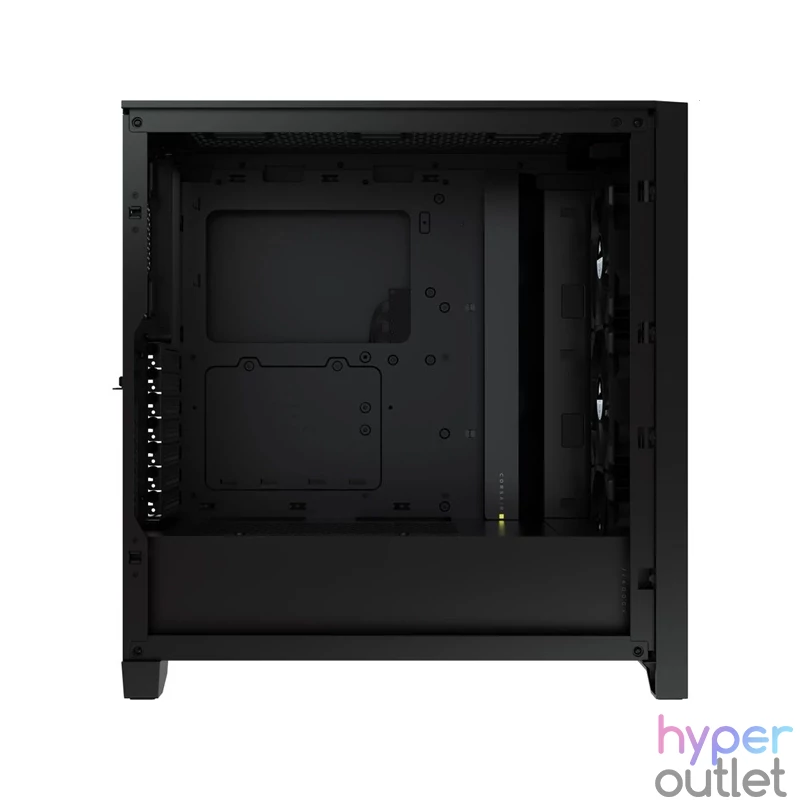 CORSAIR iCUE 4000X RGB fekete számítógépház