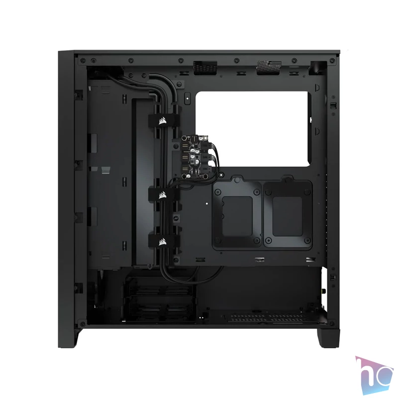 CORSAIR iCUE 4000X RGB fekete számítógépház
