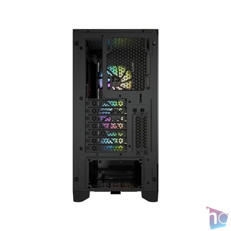 CORSAIR iCUE 4000X RGB fekete számítógépház