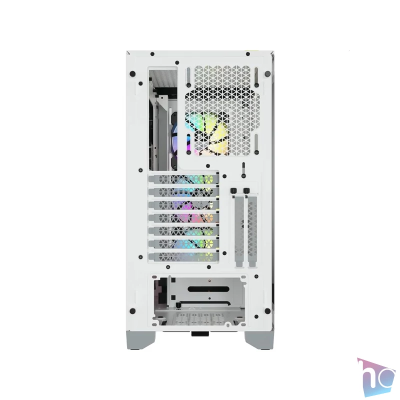 CORSAIR iCUE 4000X RGB fehér számítógépház