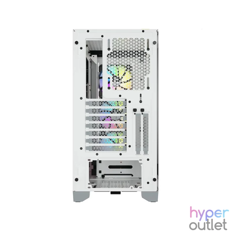 CORSAIR iCUE 4000X RGB fehér számítógépház