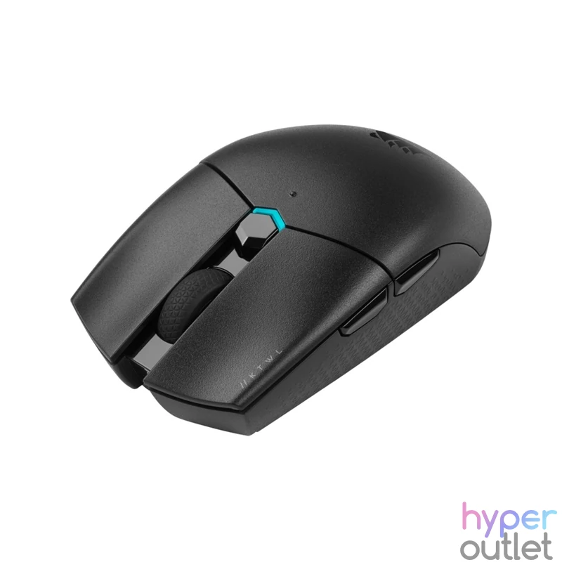 Corsair KATAR PRO RGB WIRELESS Fekete 10000DPI Gamer egér