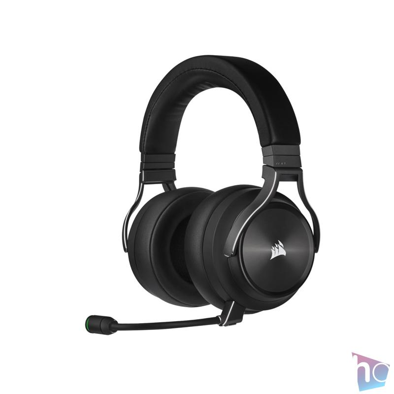 Corsair VIRTUOSO XT RGB vezeték nélküli metálszürke gamer headset