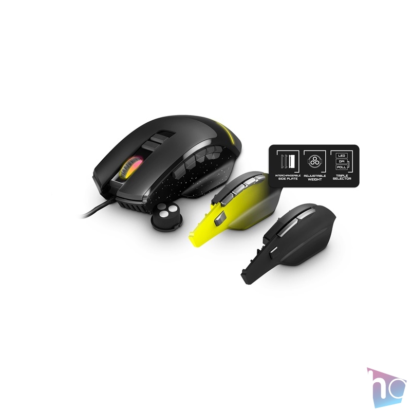 Energy Sistem EN 452071 Gaming Mouse ESG M5 Triforce RGB gamer egér