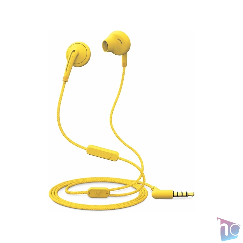 Energy Sistem EN 447183 Earphones Style 2+ Vanilla mikrofonos sárga fülhallgató
