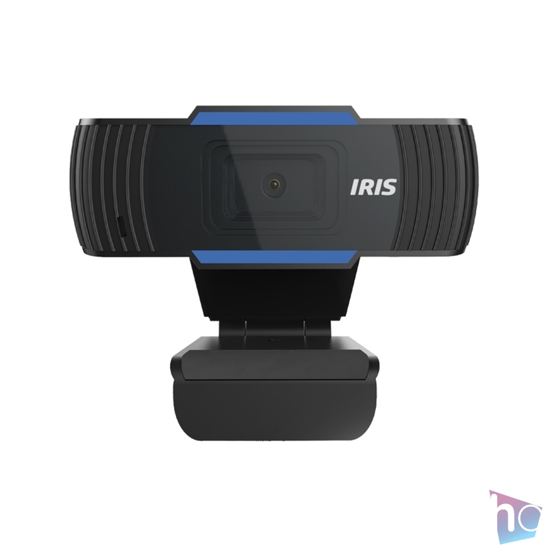 IRIS W-25 mikrofonos fekete/kék webkamera