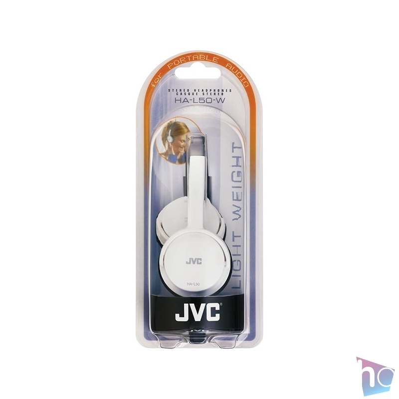 JVC HA-L50W fehér fejhallgató