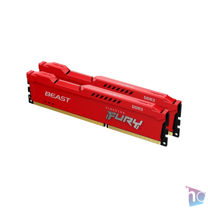 Kingston 16GB/1600MHz DDR-3 (Kit of 2) FURY Beast Red (KF316C10BRK2/16) memória